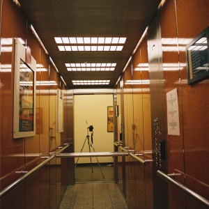 Aufzug im Ibis Hotel in Berlin - Friedrichshain